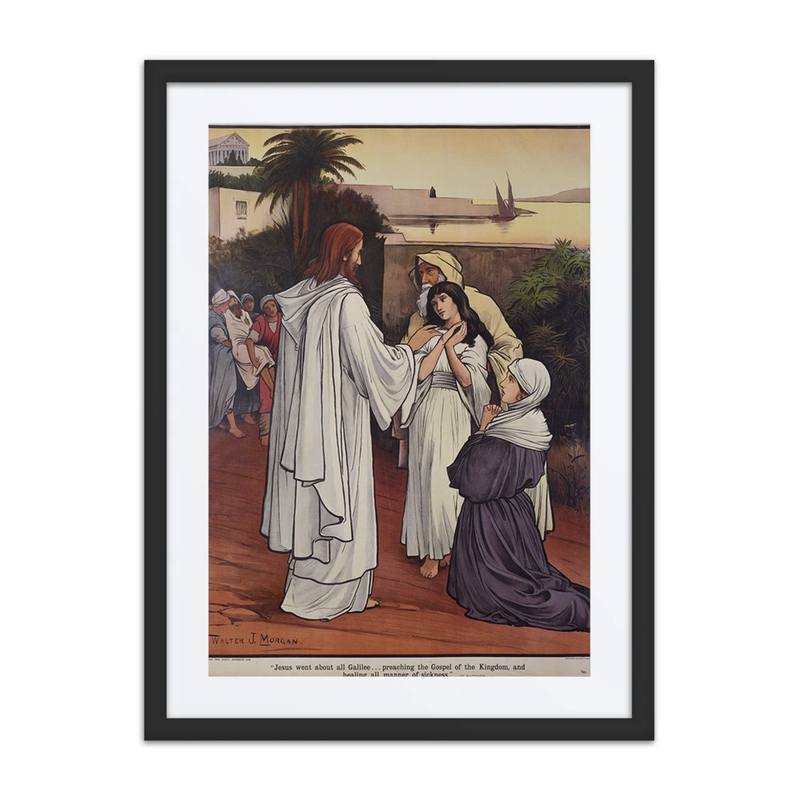 Jesus Healing in Galilee