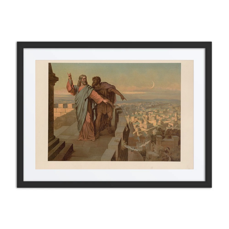 Jesus Tempted by the Devil