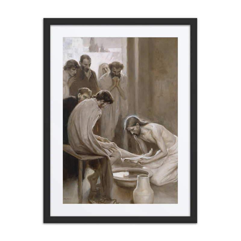 Jesus Washing the Feet of His Disciples