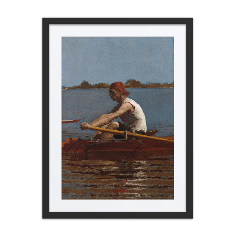 John Biglin in a Single Scull