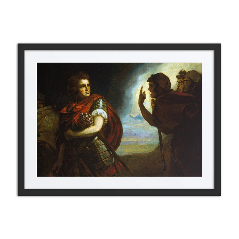 John Henderson as Macbeth