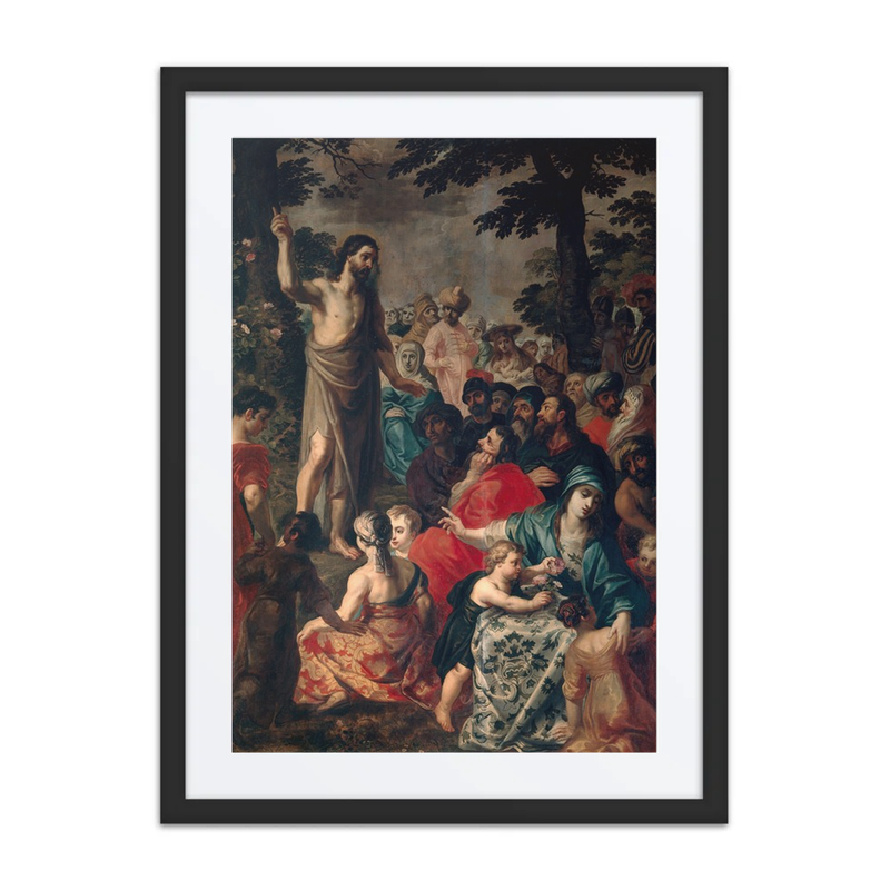 John the Baptist Preaching