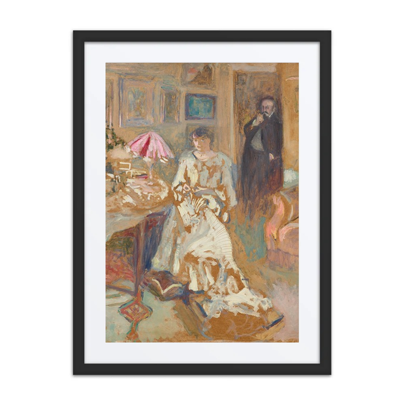 Jos Hessel and His Wife, Rue de Rivoli