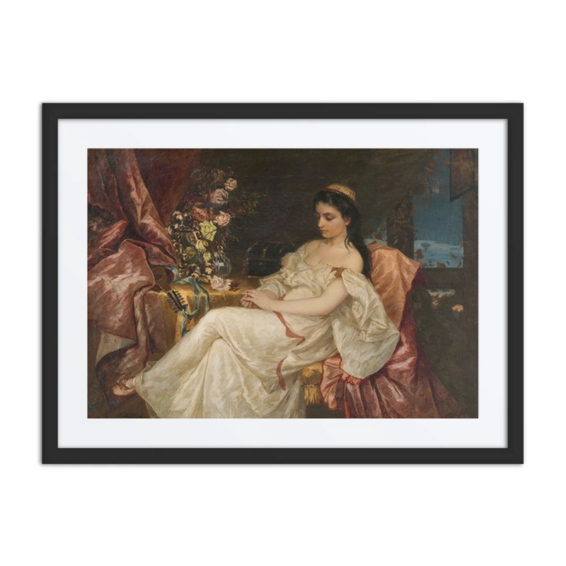 Julia Capulet Admiring Her Ring