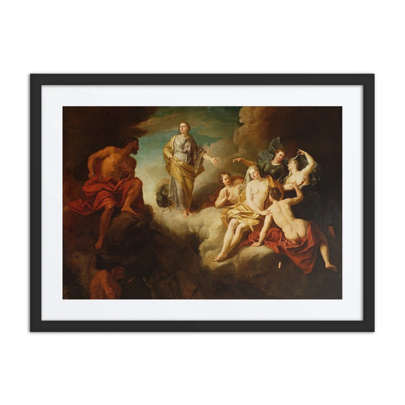 Juno Asks Aeolus to Destroy aeneas’ Ships