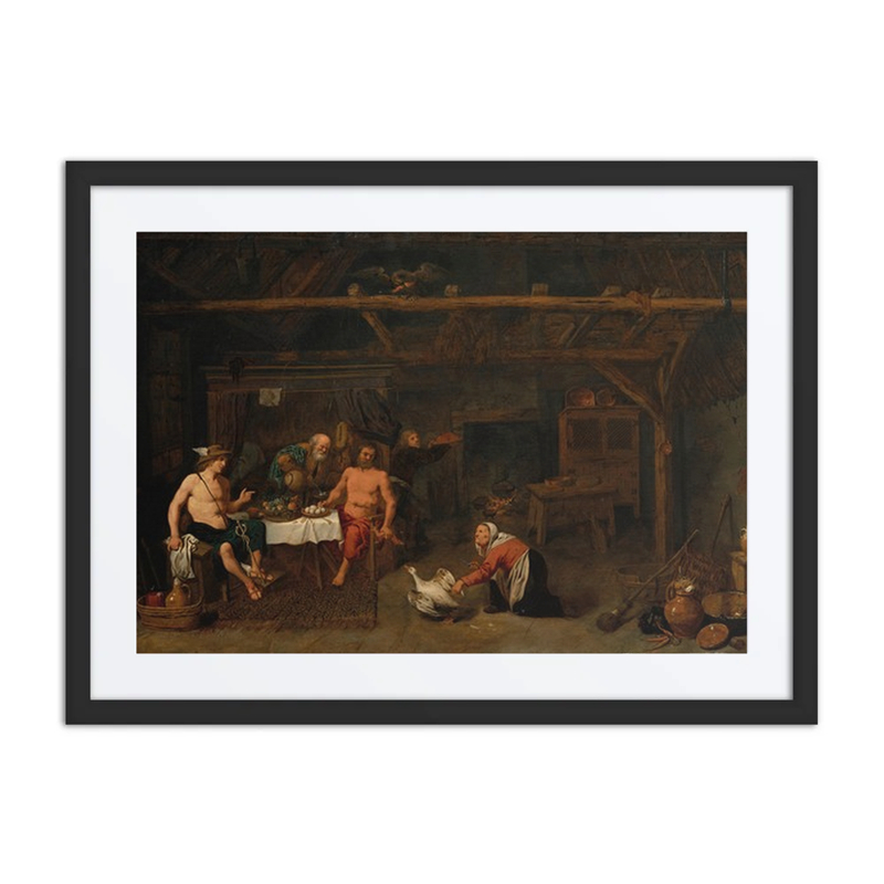 Jupiter and Mercury with Philemon and Baucis