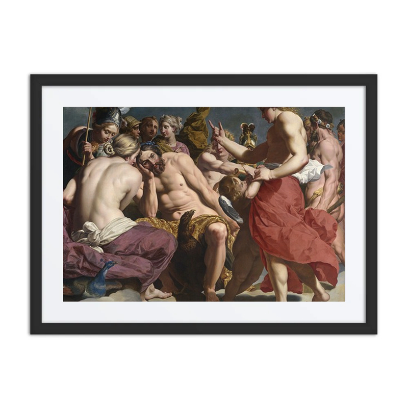 Jupiter Rebuked by Venus