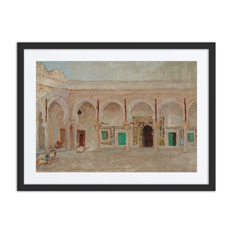 Kairouan: Courtyard in the Mosque of the Sword