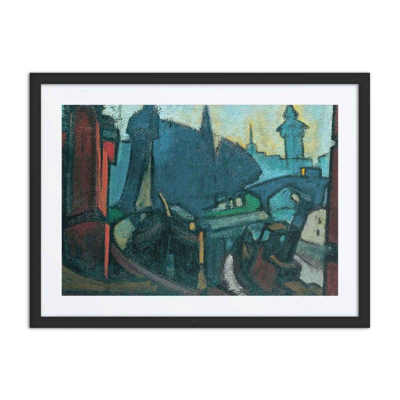 Kanal Bei Dämmerung