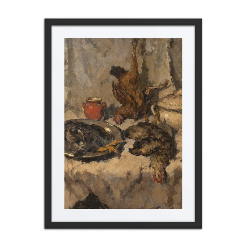 Kitchen Still Life with Poultry