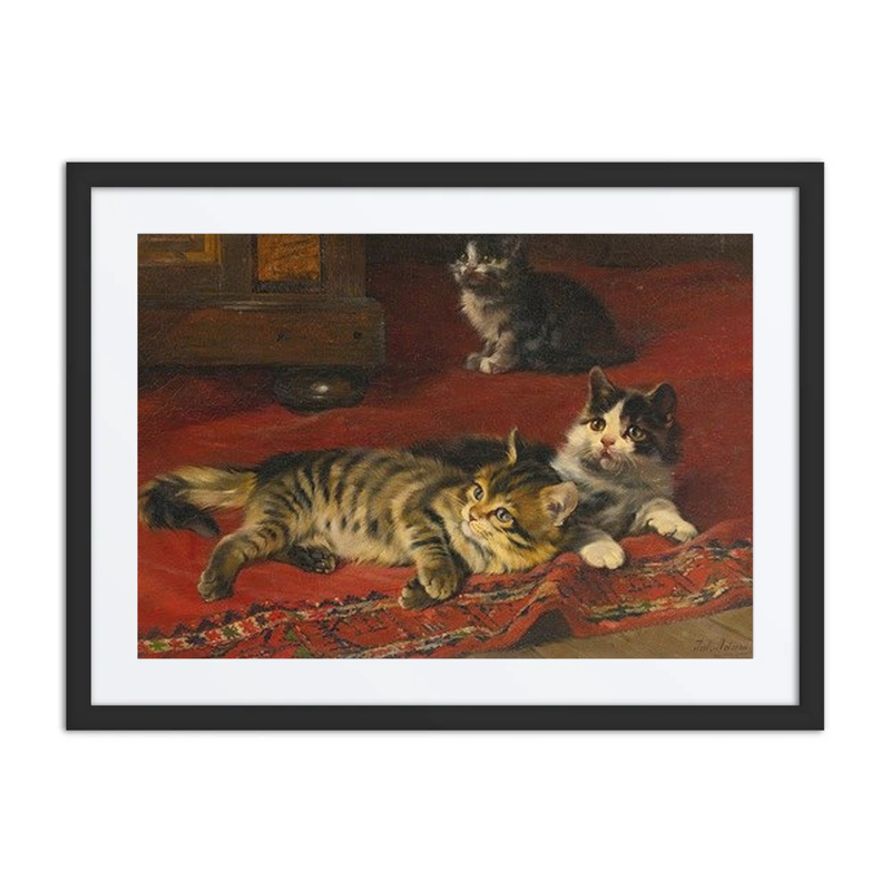 Kittens on a Rug