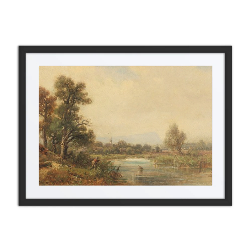 Kleine Flußlandschaft (Small River Landscape)