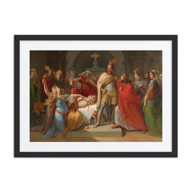 Kriemhild Declares Hagen siegfried’s Murderer, Swears Vengeance