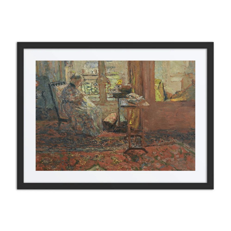 La Couseuse Devant la Fenêtre
