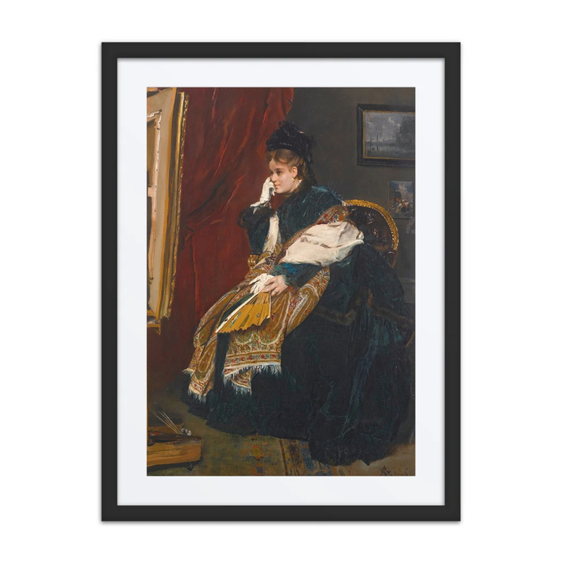 La Femme en Vert dans l’Atelier