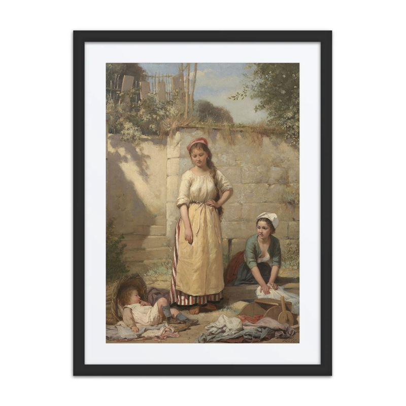 La Lavandière Jeune Maman