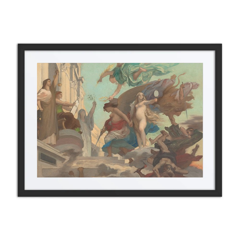 La Liberté Victorieuse Se Soumet à la Loi