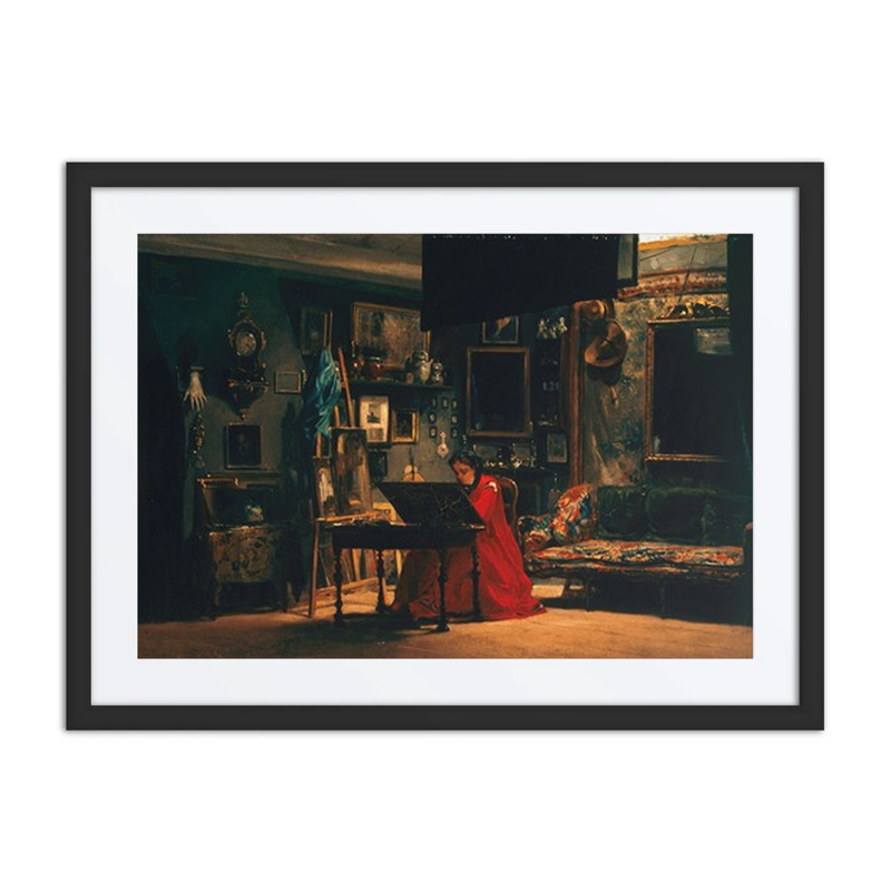 La Princesse Mathilde in Her Studio