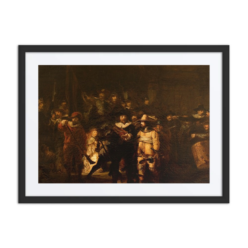 La Ronde de Nuit, d’Après Rembrandt