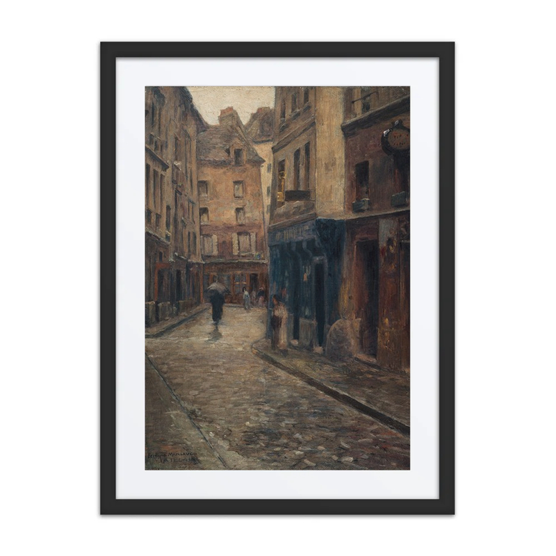 La Rue de Lanneau. Rain Effect