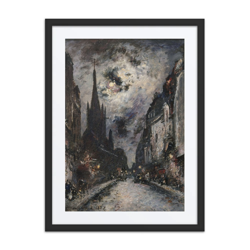 La Rue Saint-Séverin, Paris