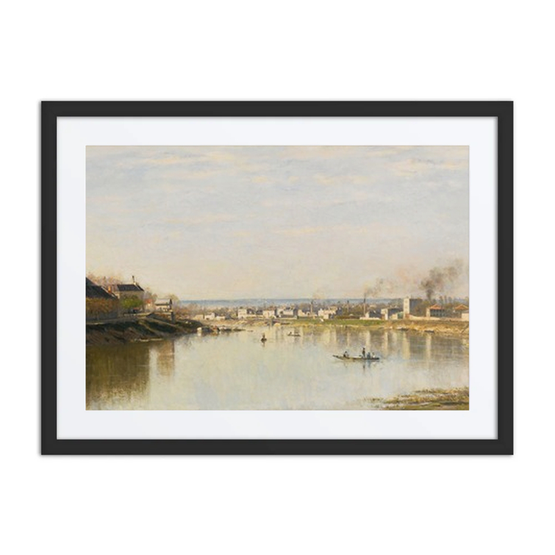 La Seine Devant Saint-Denis