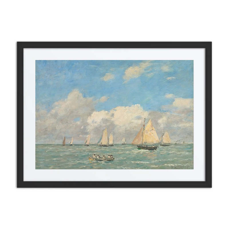La Sortie des Barques à Trouville