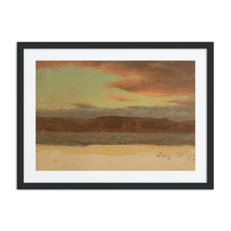 Labrador Coast at Sunset