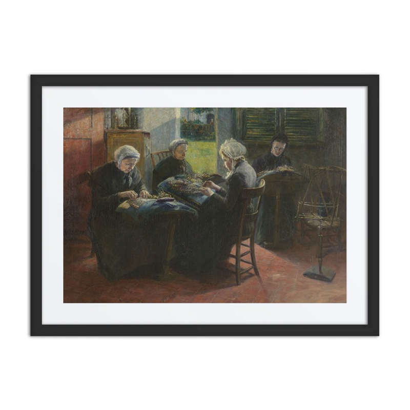 Lace-Workers at the Beguinage in Ghent