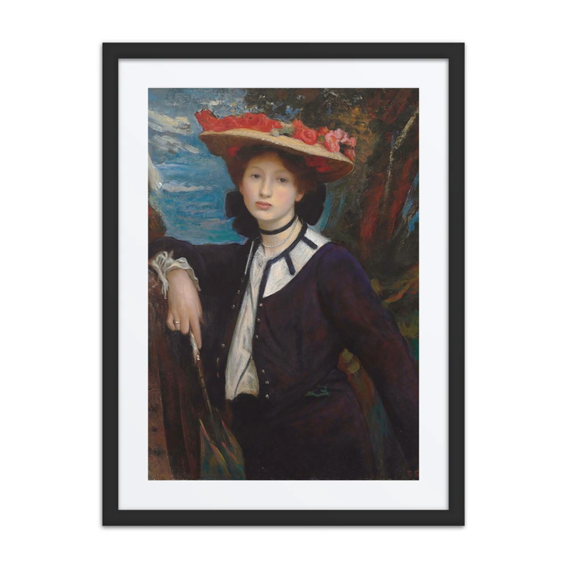Lady Holding a Parasol