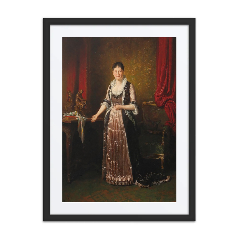 Lady in a Bourgeois Interior