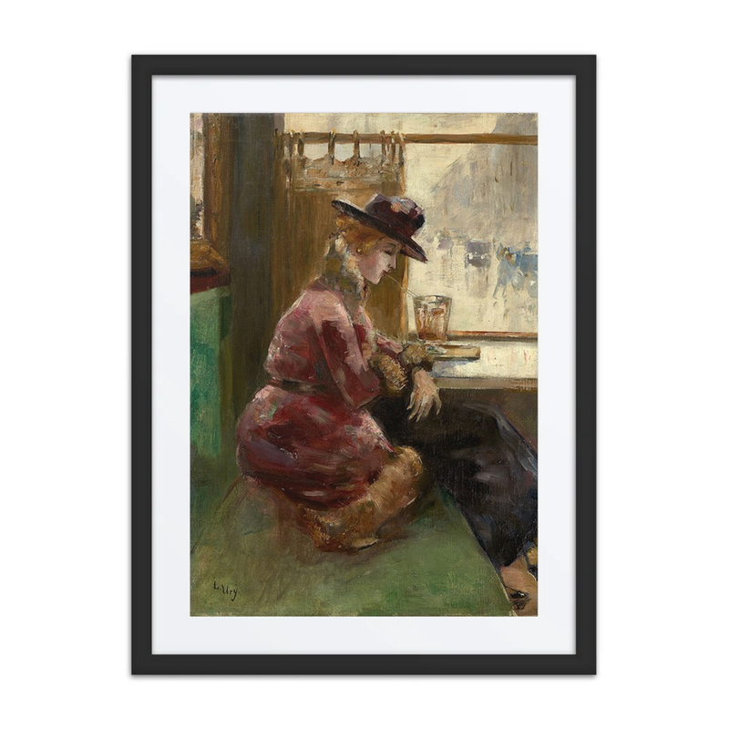 Lady in a Cafe