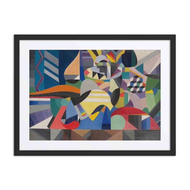 Lady in Abstract