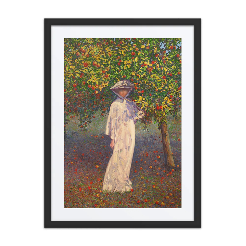 Lady in the Garden – Autumn