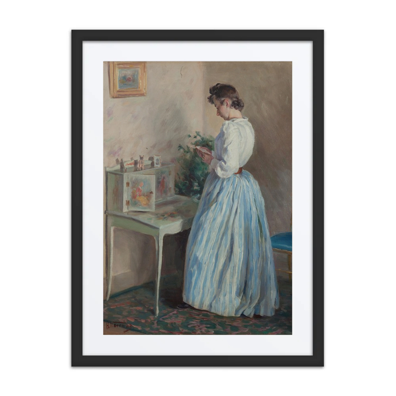 Lady Reading a Letter