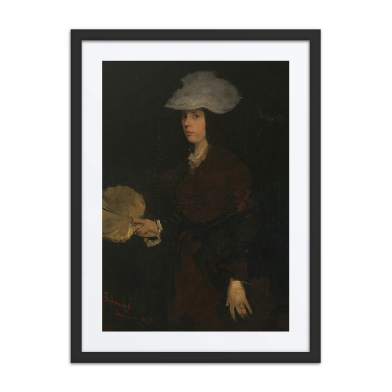 Lady with Fan