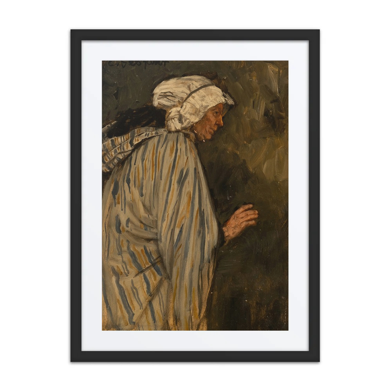 Lady with Mob Cap