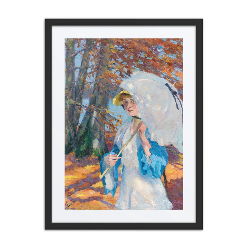 Lady with Parasol at Ammersee