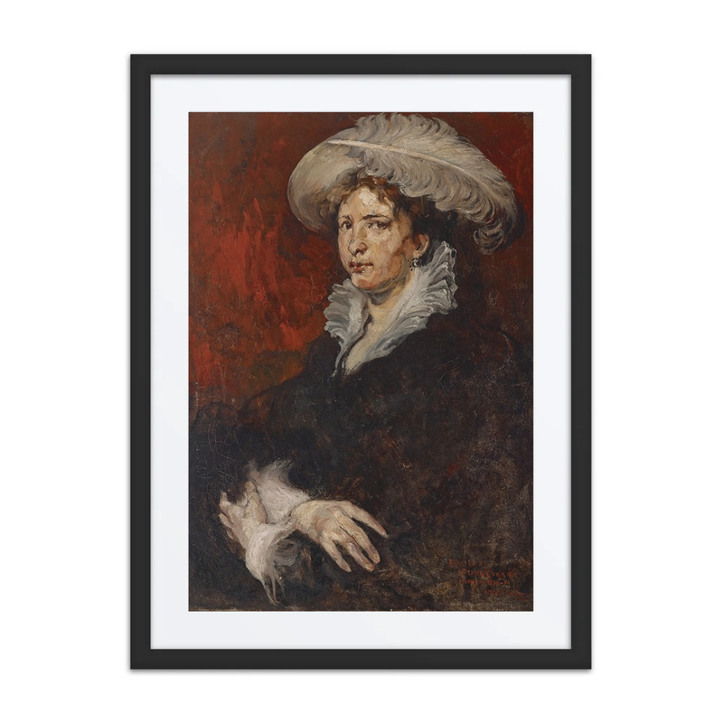 Lady with Plumed Hat