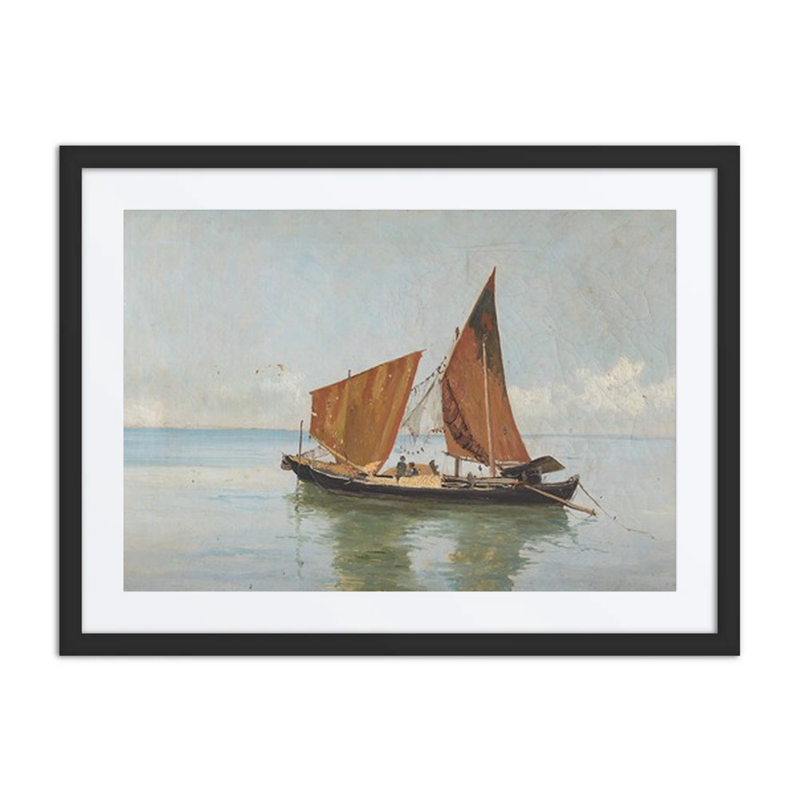 Lagoon with Boat