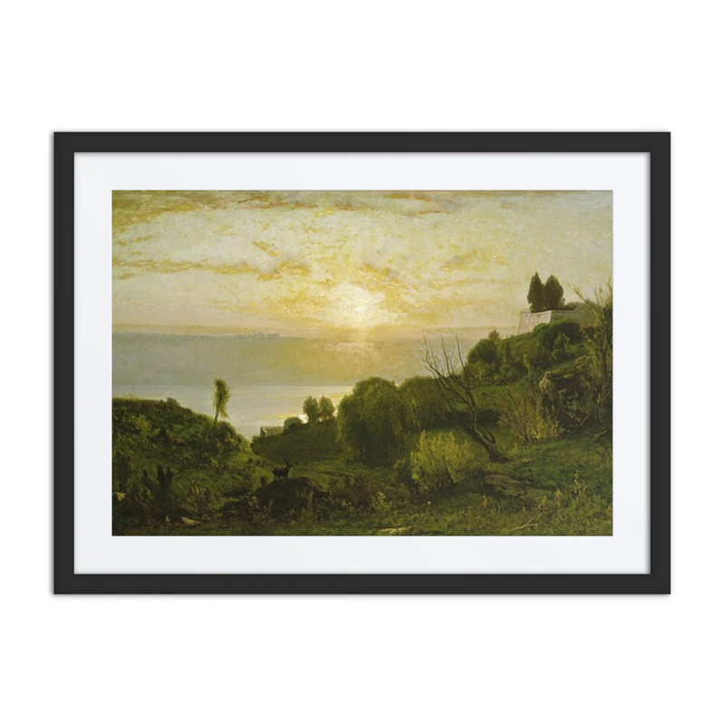 Lake Albano at Sunset