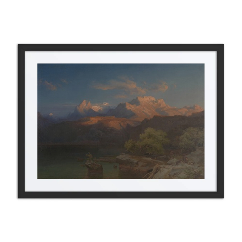 Landscape at Dusk in Tyrol