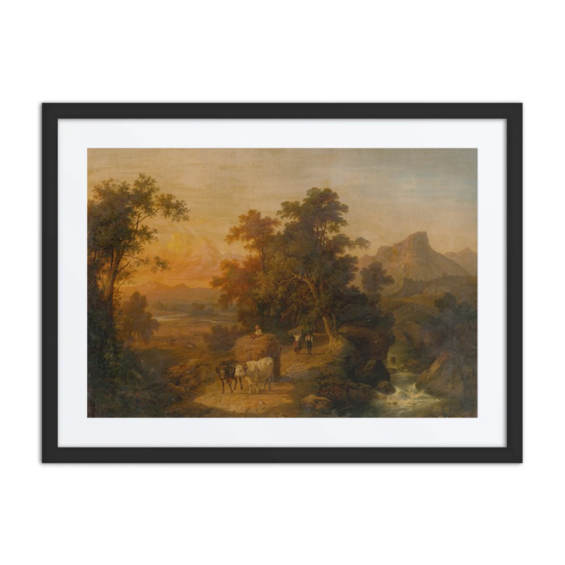 Landscape at Sunset