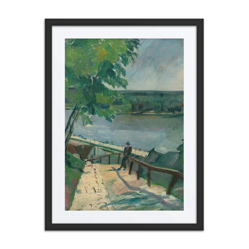 Landscape by the Danube