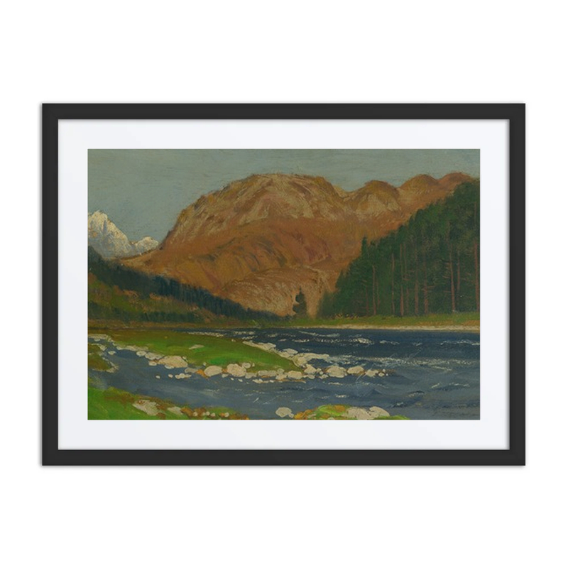 Landscape by the Danube
