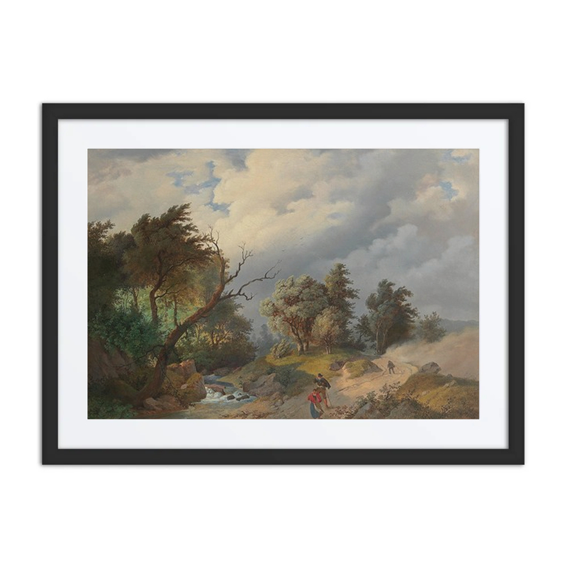 Landscape During an Approaching Storm