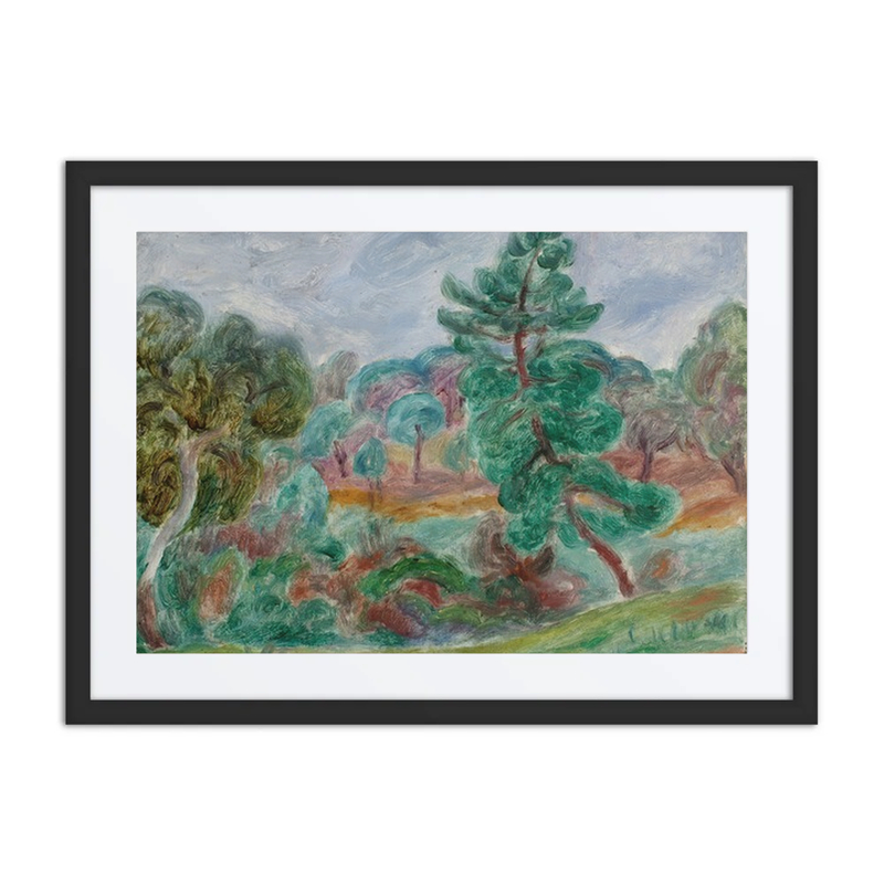 Landscape from Saint-Tropez