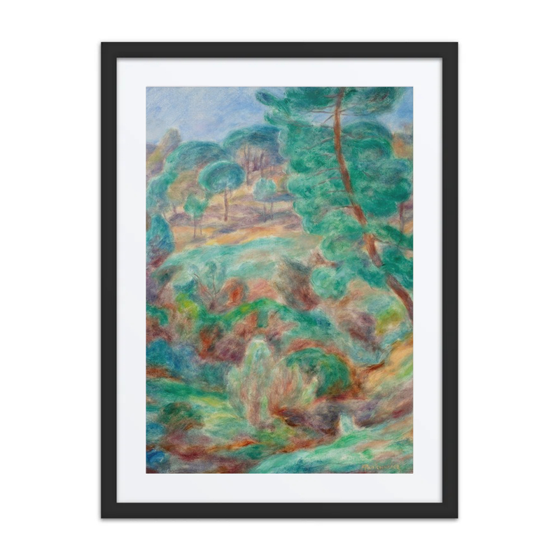 Landscape from Saint-Tropez – Stone Pines