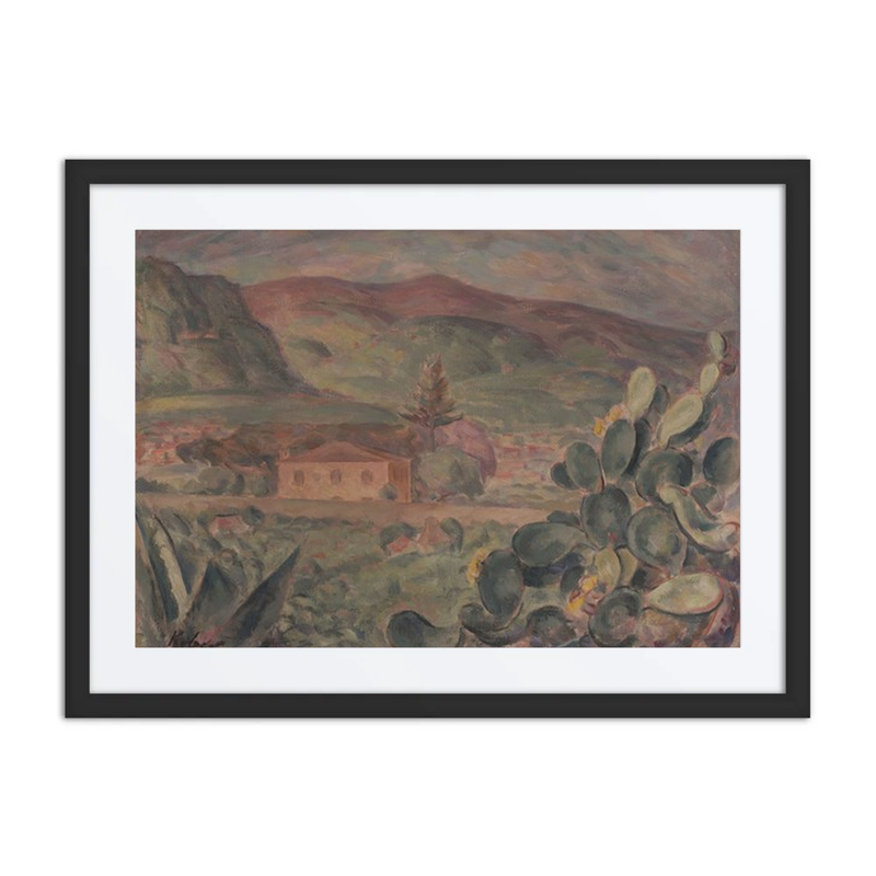 Landscape from Southern France