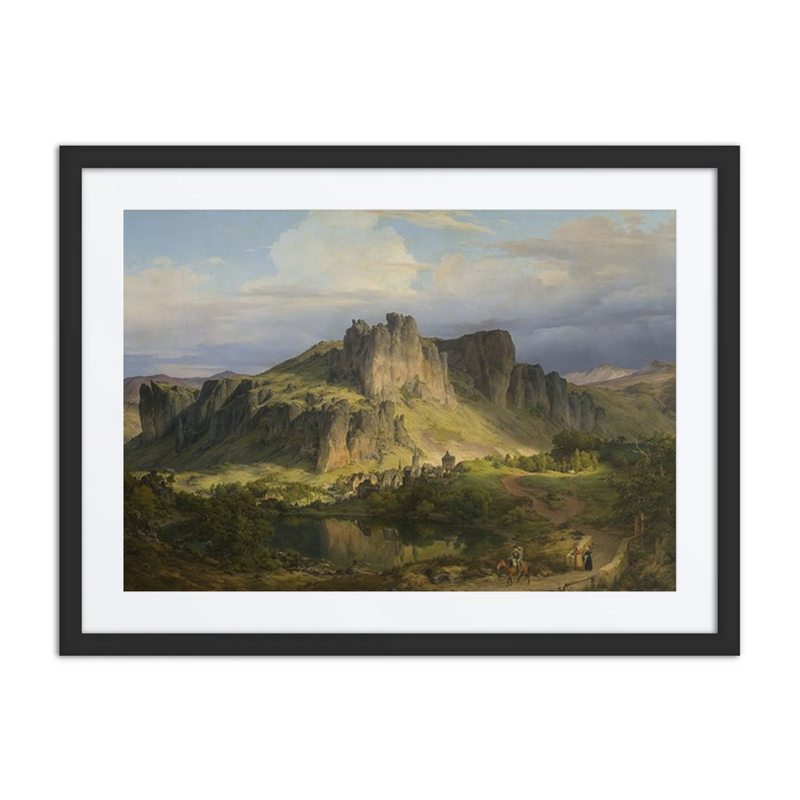 Landscape from the Eifel Mountains
